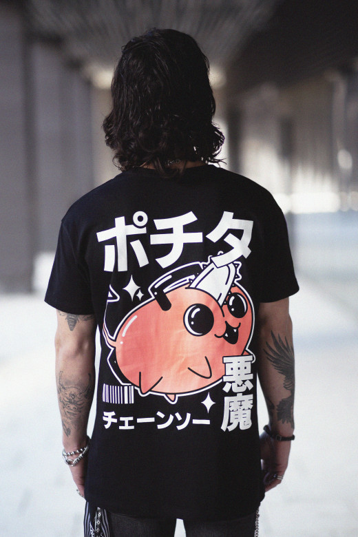 Camiseta Pochita | Ropa Chainsaw Man | Camichan