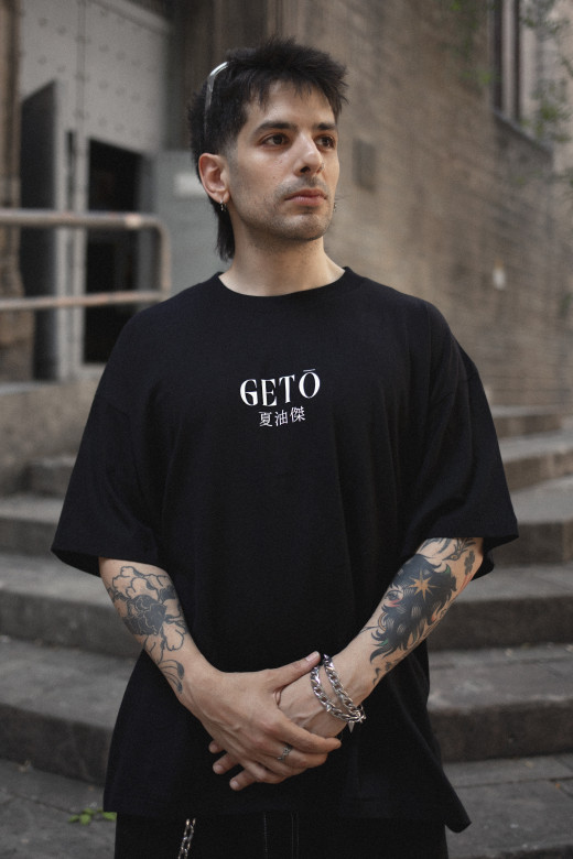 Camiseta Geto Oversize | Ropa Jujutsu Kaisen | Camichan
