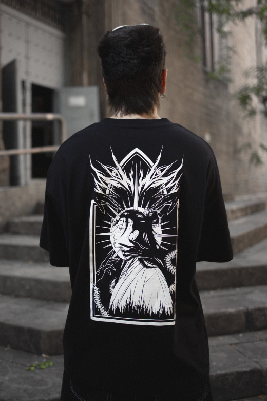 Camiseta Geto Oversize | Ropa Jujutsu Kaisen | Camichan