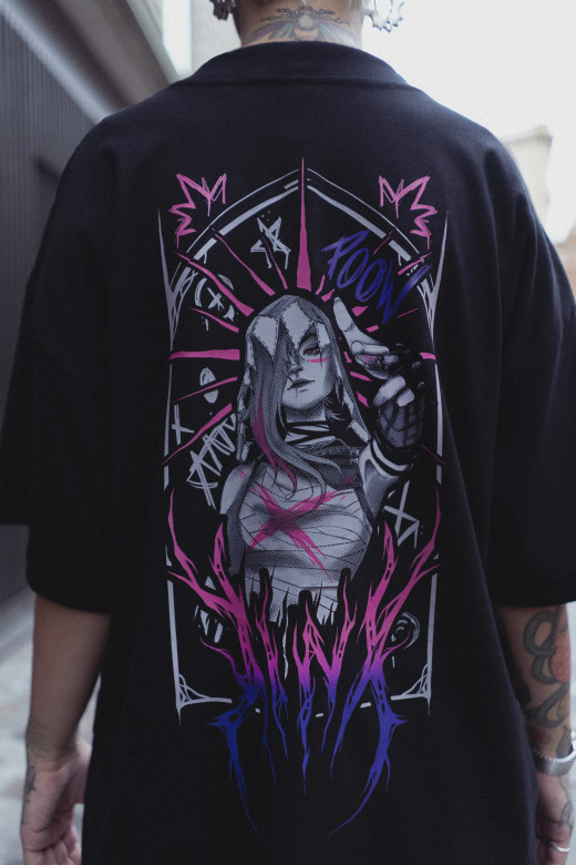 Camiseta Jinx Oversize | Ropa League of Legends | Camichan