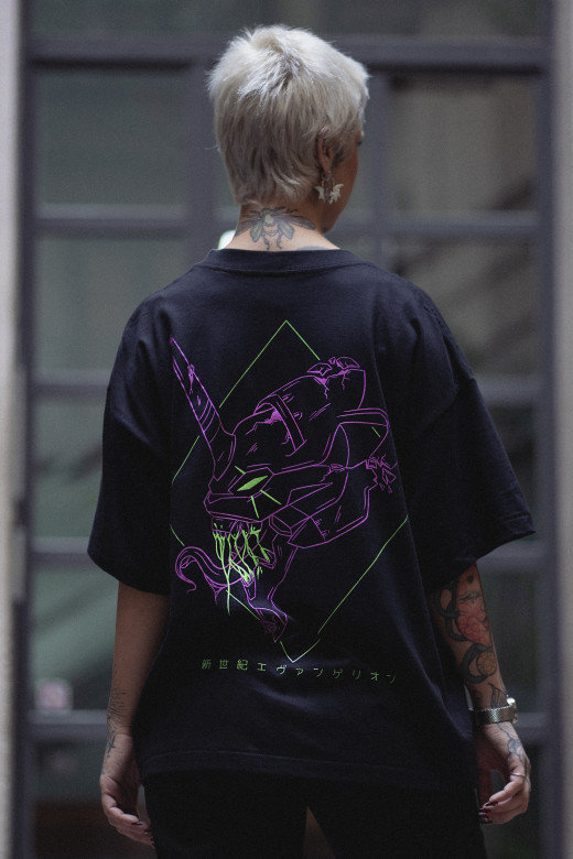 Camiseta EVA 01 Oversize | Ropa Evangelion | Camichan