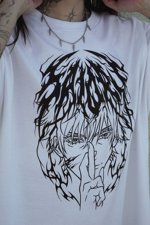 Camiseta Gojo Overzise | Ropa Jujutsu Kaisen | Camichan